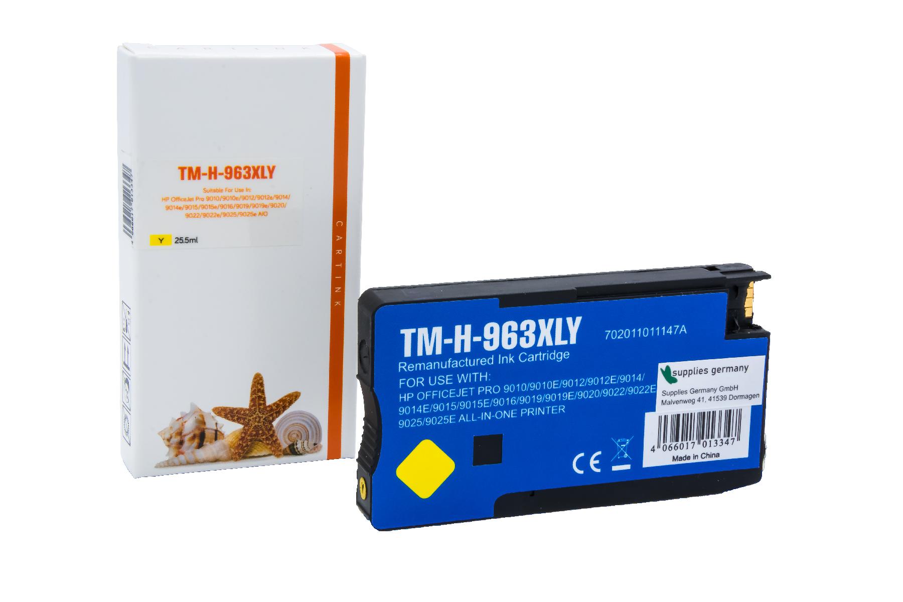 Alternativ zu HP 963XL Druckerpatrone Gelb 3JA29AE