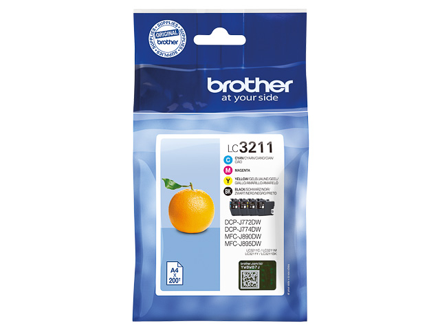 Original Brother LC 3211 Multipack 4-farbig
