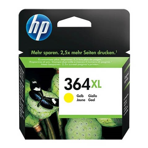 Original HP 364XL / CB325EE Druckerpatrone gelb