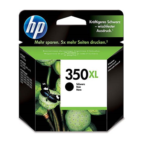 Original HP 350 XL / CB336EE Druckerpatrone schwarz