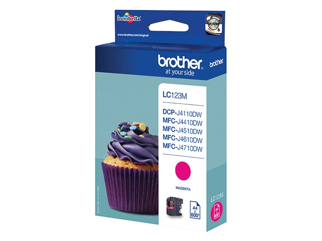 Original Brother LC-123M Patrone Magenta