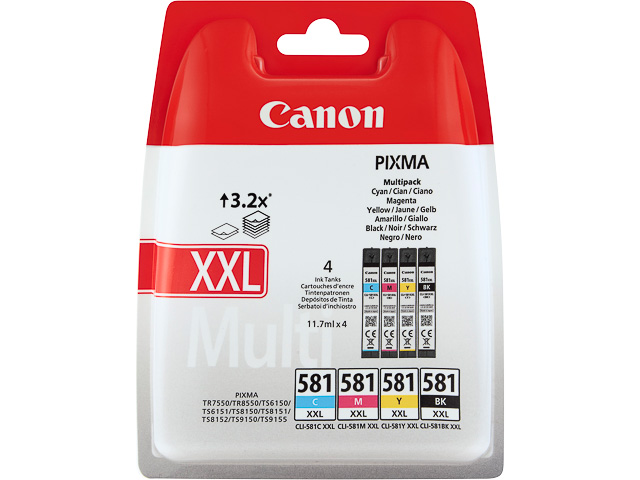 Original Canon CLI-581 XXL Multipack 1998C005