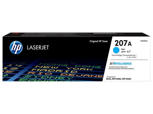 Original HP 207A / W2211A Toner Cyan