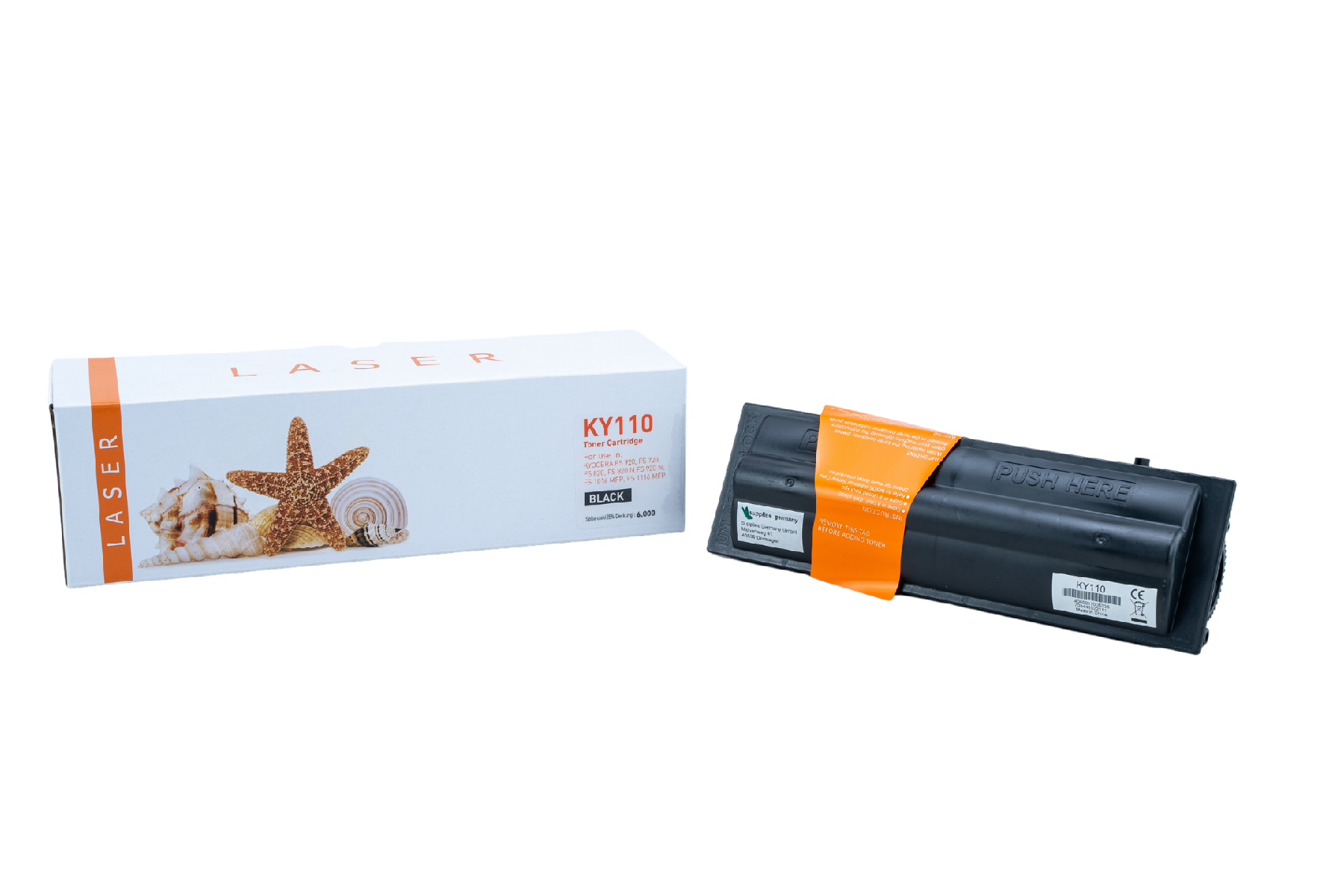 Alternativ zu Kyocera TK 110 Toner Schwarz 1T02FV0DE0