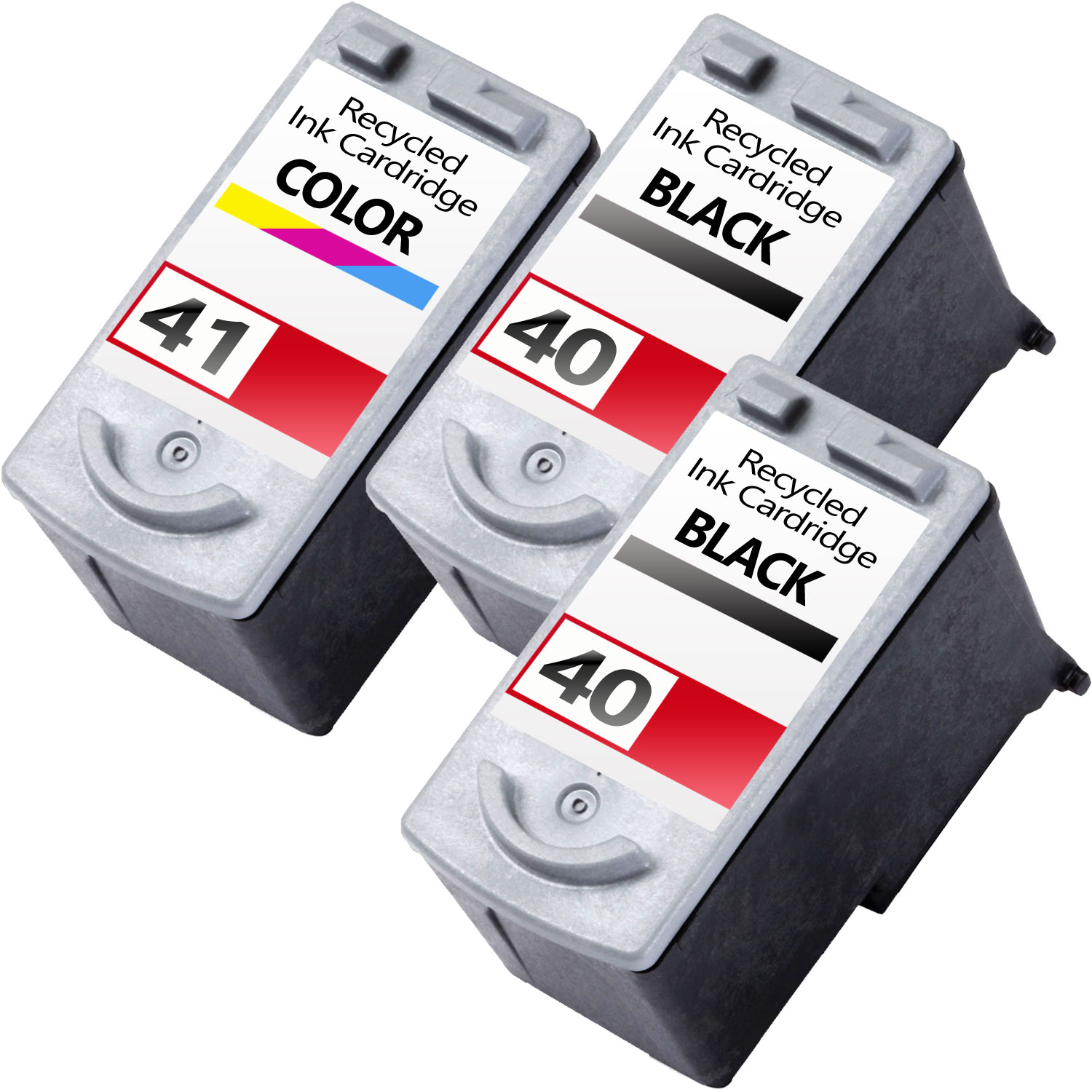 Alternativ zu Canon PG 40 / CL 41 Multipack 2x Schwarz 1x Color