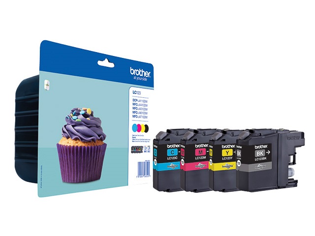 Original Brother LC-123 Value Pack