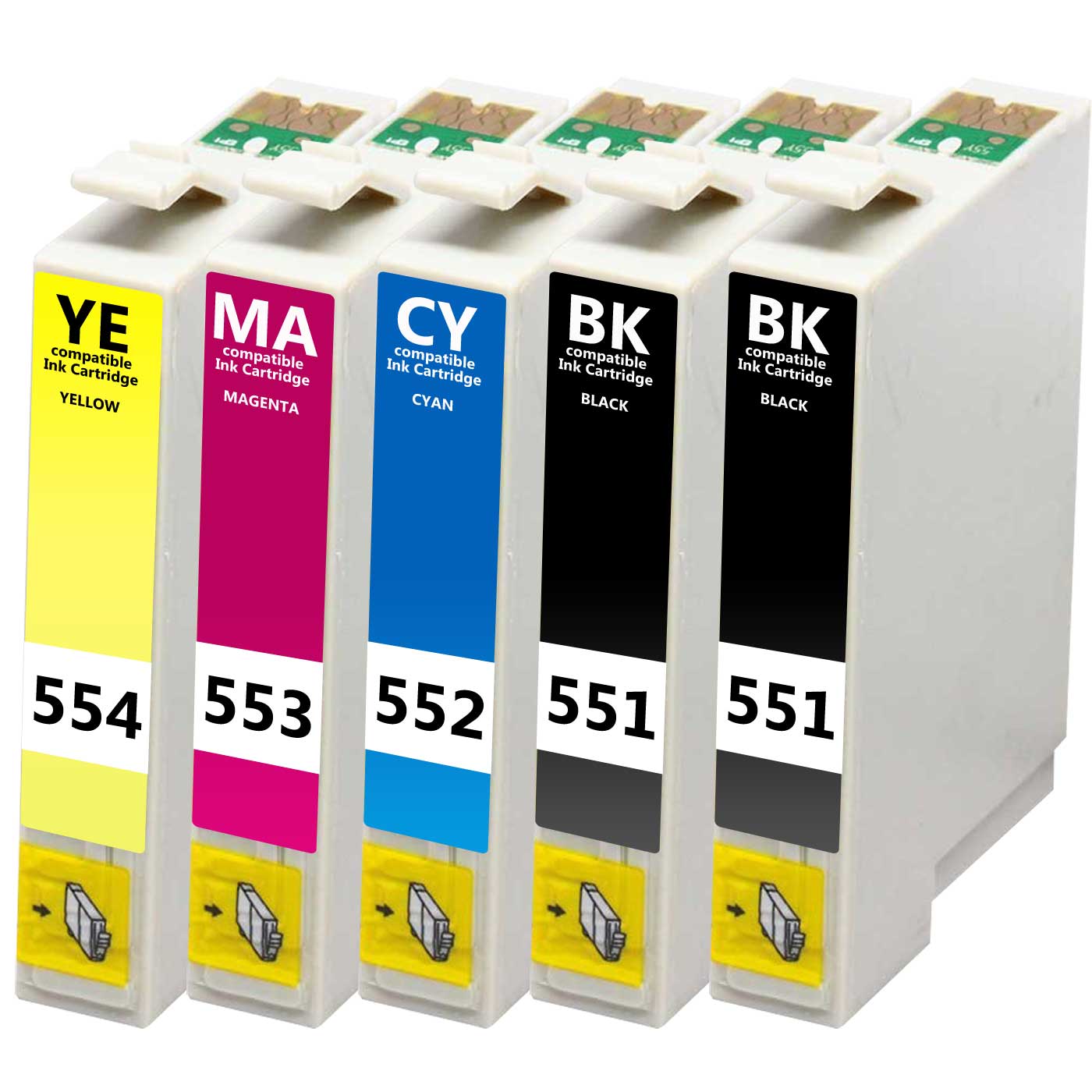 Alternativ zu Epson T0556 Multipack BK CMY
