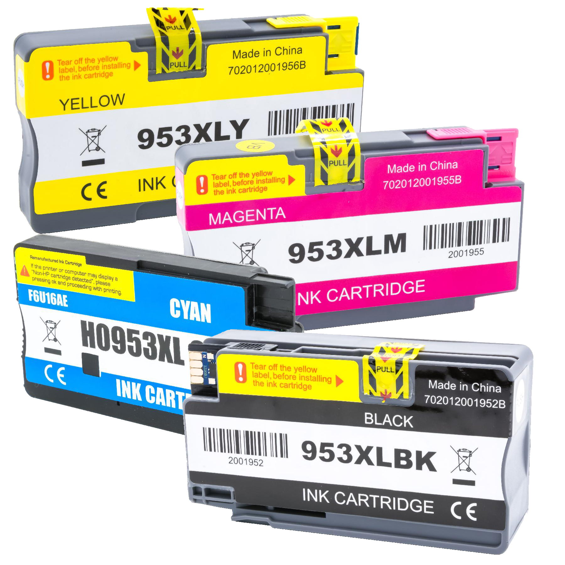 Alternativ zu HP 953 XL Multipack 4-farbig