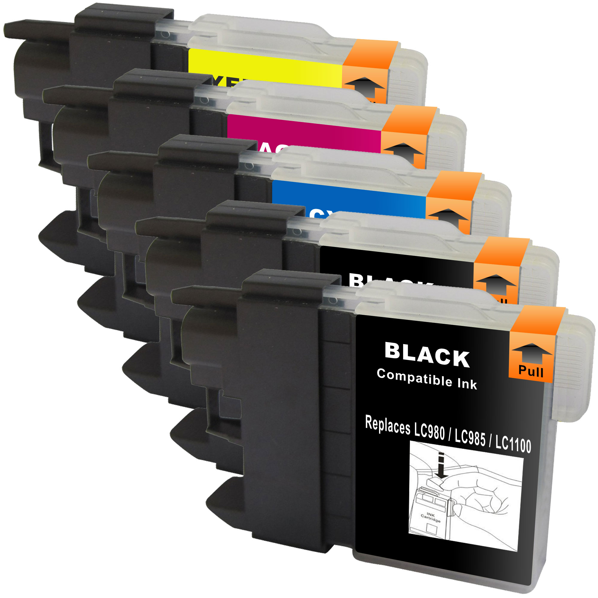 Alternativ zu Brother LC 980 Multipack