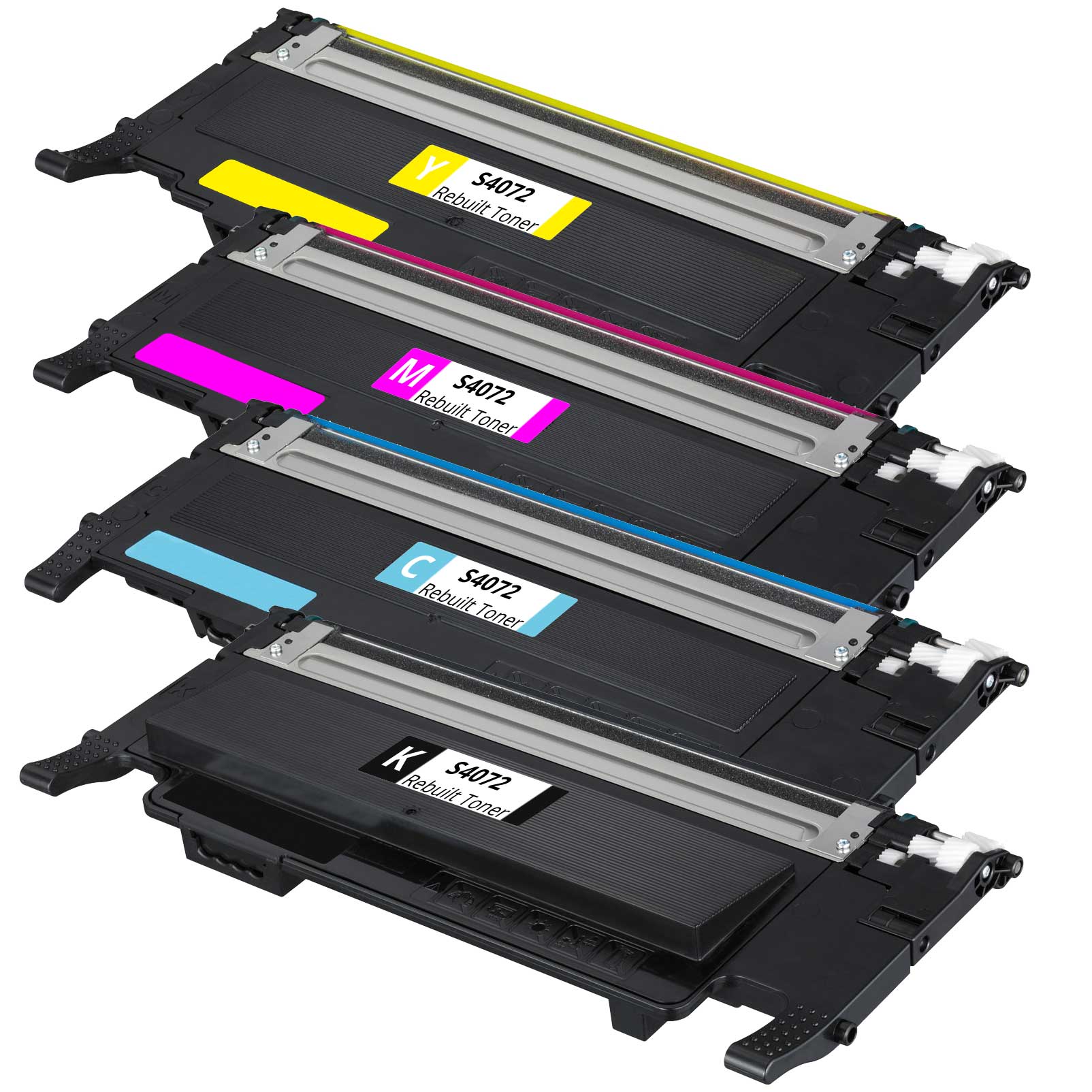 Alternativ zu Samsung CLT P4072C Toner Set CMYK 4.500 Seiten SU382A