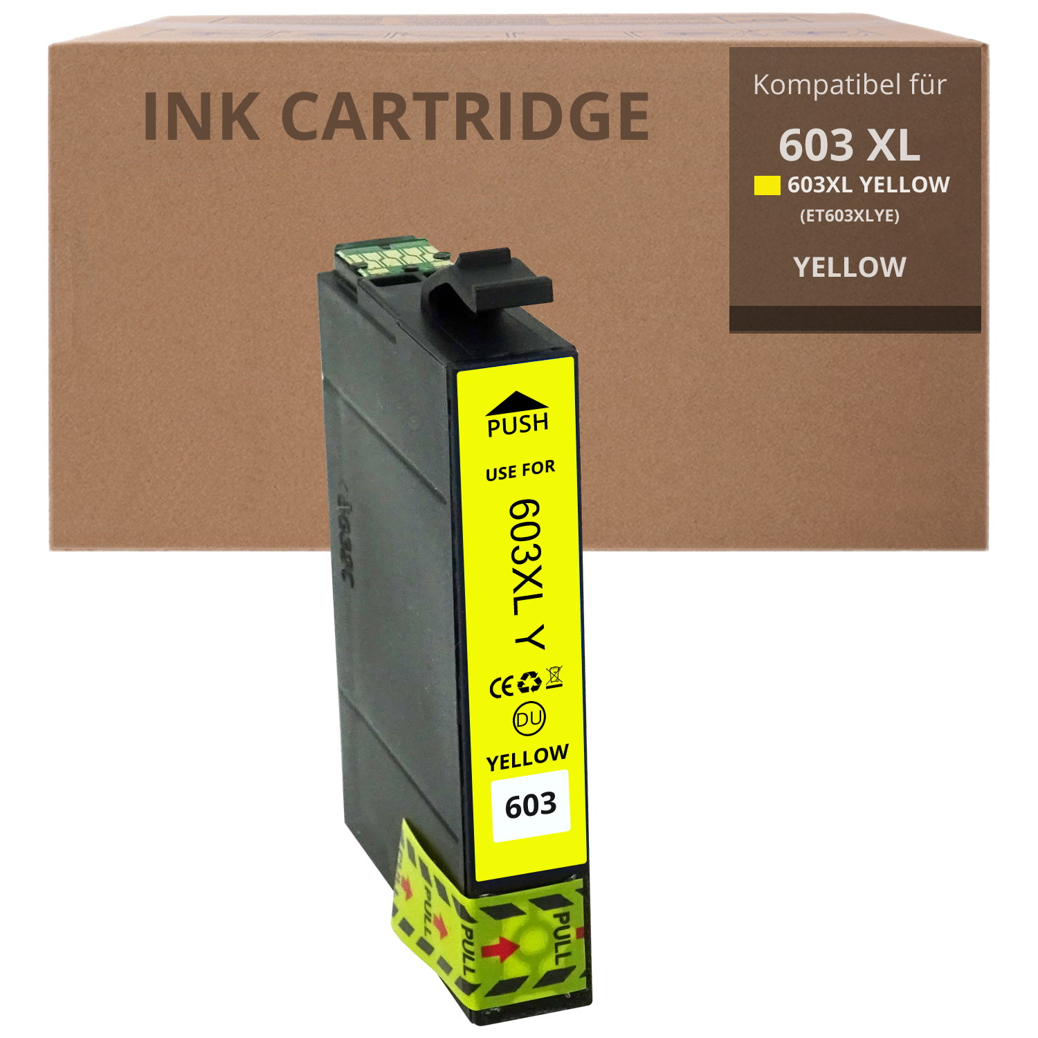 Alternativ zu Epson 603 XL Multipack T03A6 XL mit Chip - Hohe Füllmenge