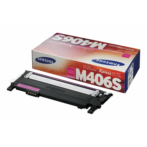 Original Samsung CLT-M406S Toner SU252A Magenta