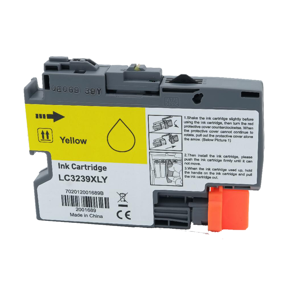 Alternativ zu Brother LC 3239 XL Y Patrone Gelb