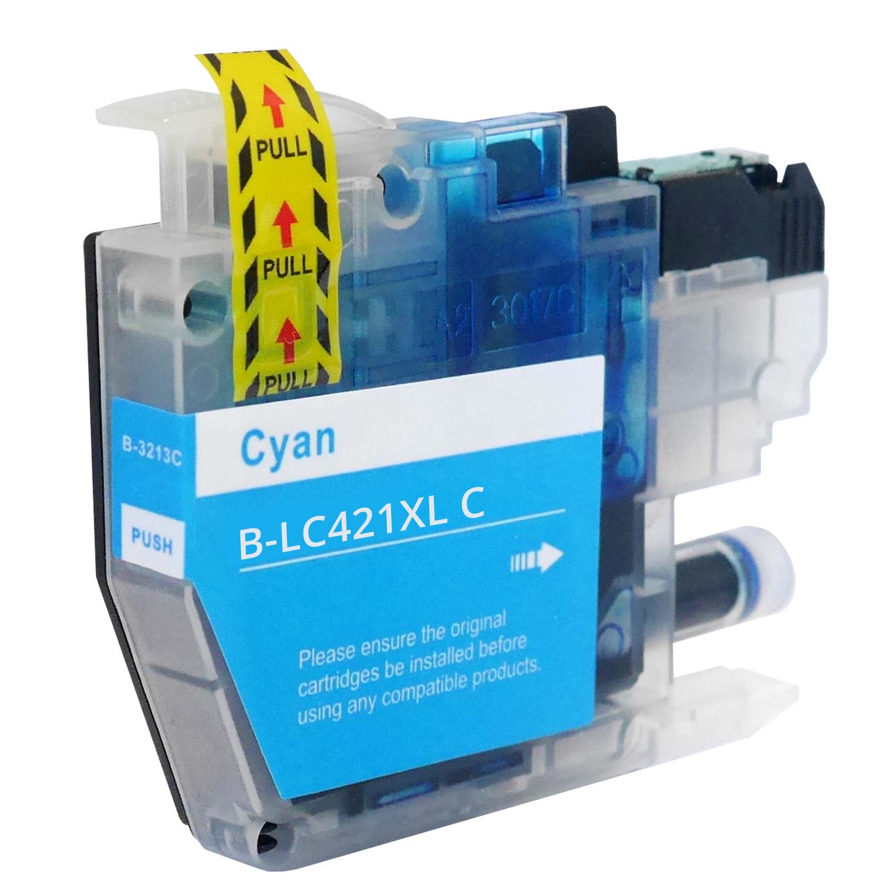 Alternativ zu Brother LC-421C / LC-421XL C hohe Füllmenge