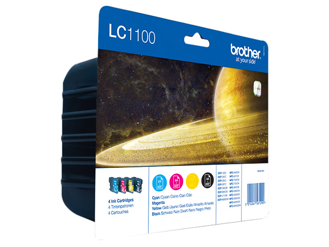 Original Brother LC 1100 Multipack BKCMY