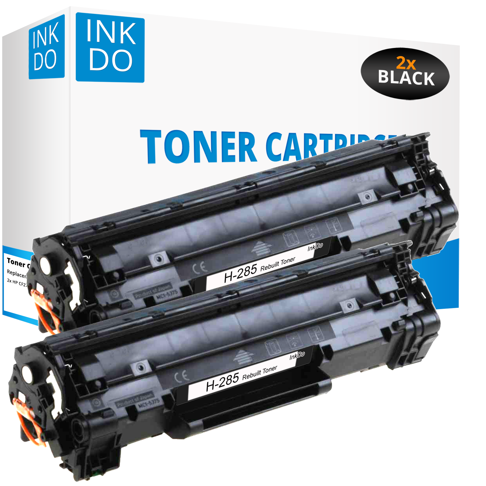 Alternativ zu HP 85A Toner Set 2x  Schwarz 1.600 Seiten CE285AD