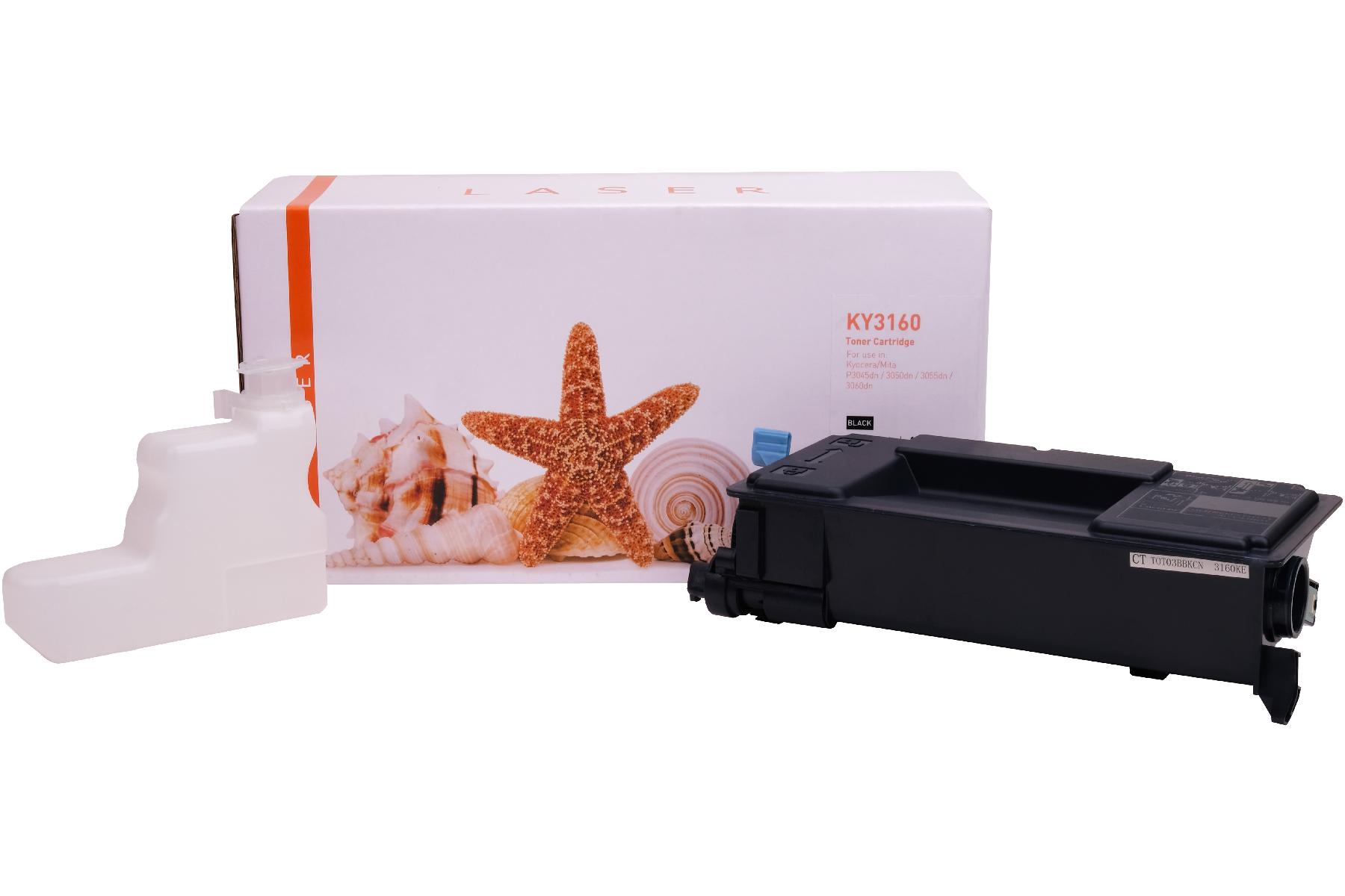 Konpatibel zu Kyocera TK 3160 Toner Schwarz 1T02T90NL0