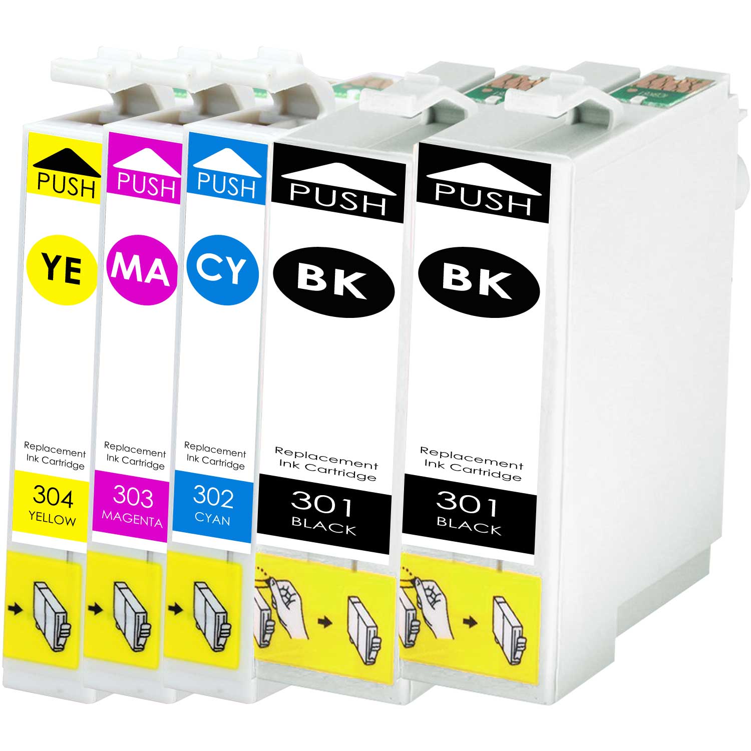 Alternativ zu Epson T1306 Multipack 5 Patronen