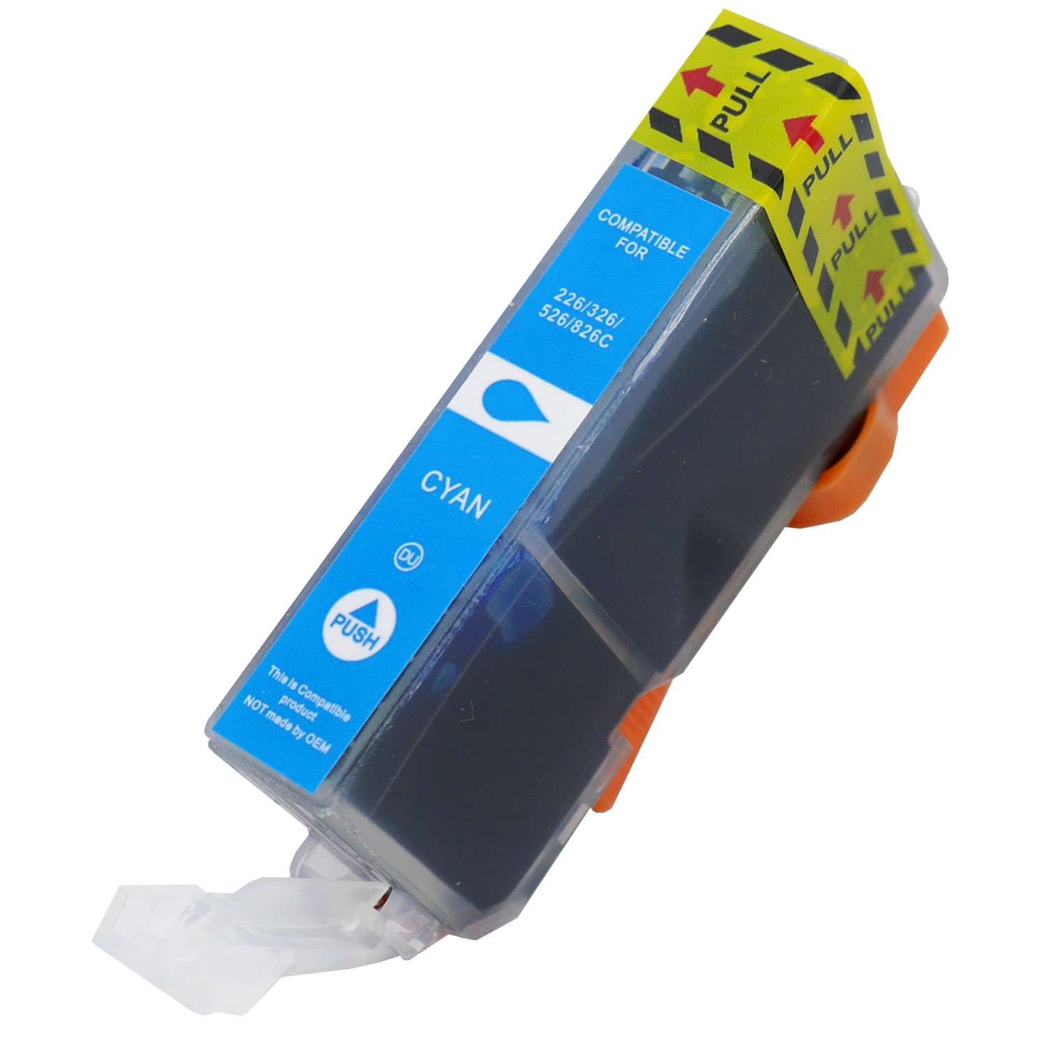 Alternativ zu Canon CLI-526 C Patrone Cyan mit Chip