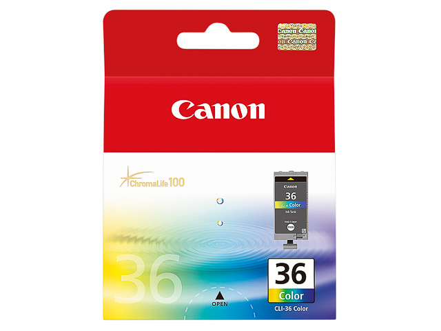 Original Canon CLI 36 Patrone Color 1511B001