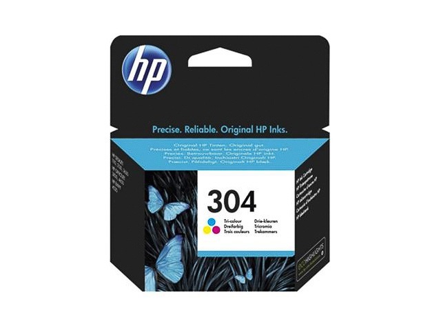 Original HP 304 / N9K05AE Druckerpatrone Color 100 Seiten