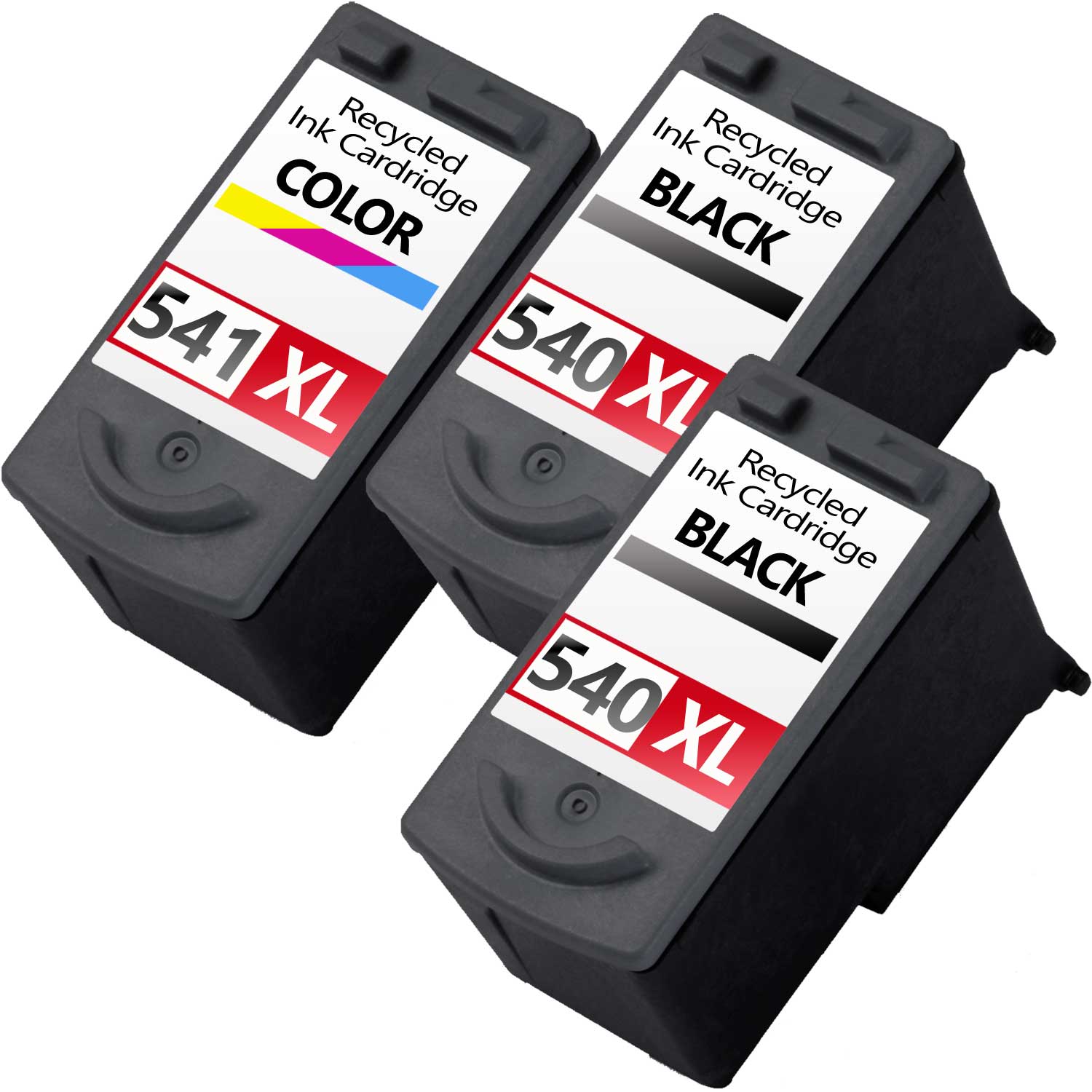 Alternativ zu Canon PG-540 XL + CL-541 XL Multipack 2x Schwarz 1x Color