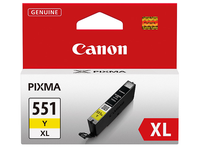 Original Canon CLI 551 Y XL Patrone Gelb