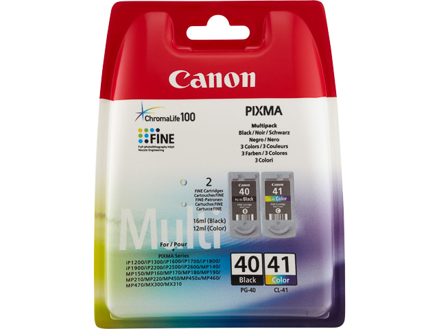Original Canon PG-40 / CL-41 Multipack 0615B043