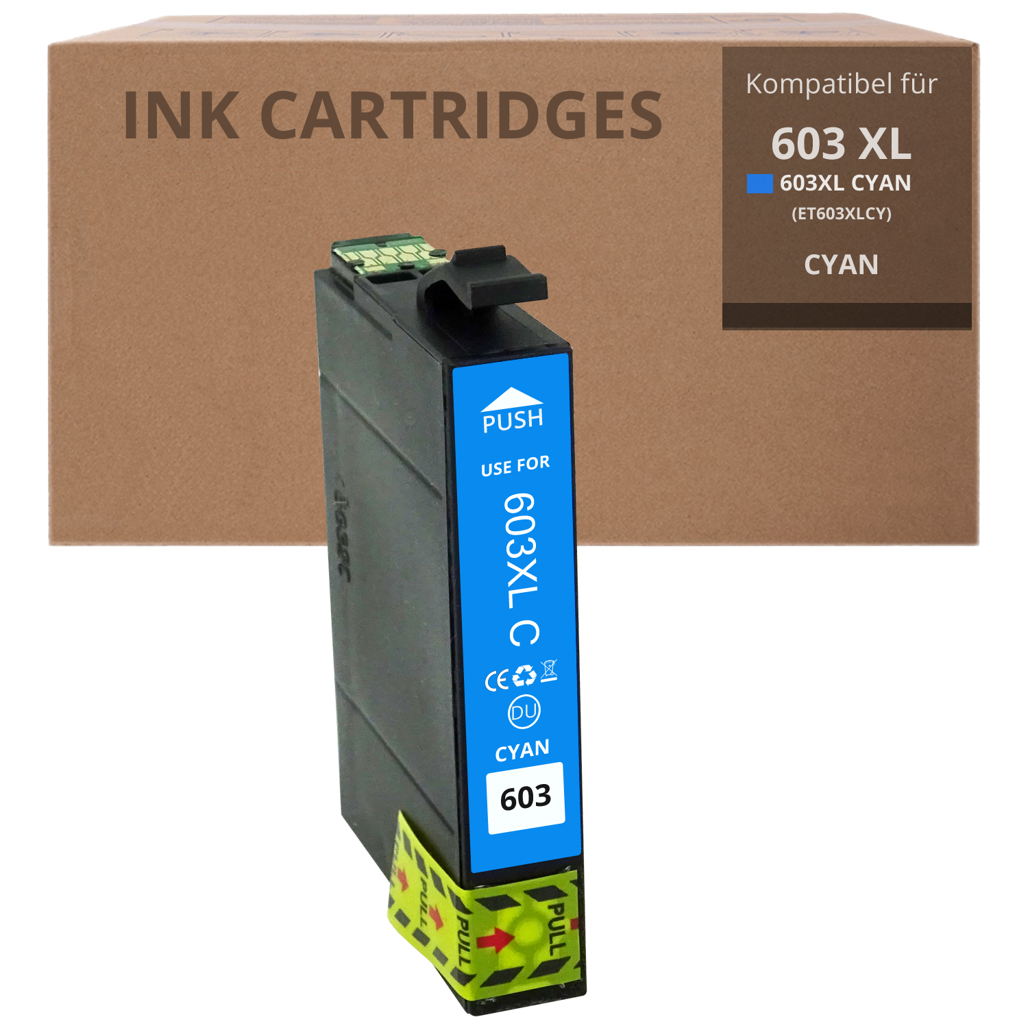 Alternativ zu Epson 603 XL Multipack T03A6 XL mit Chip - Hohe Füllmenge