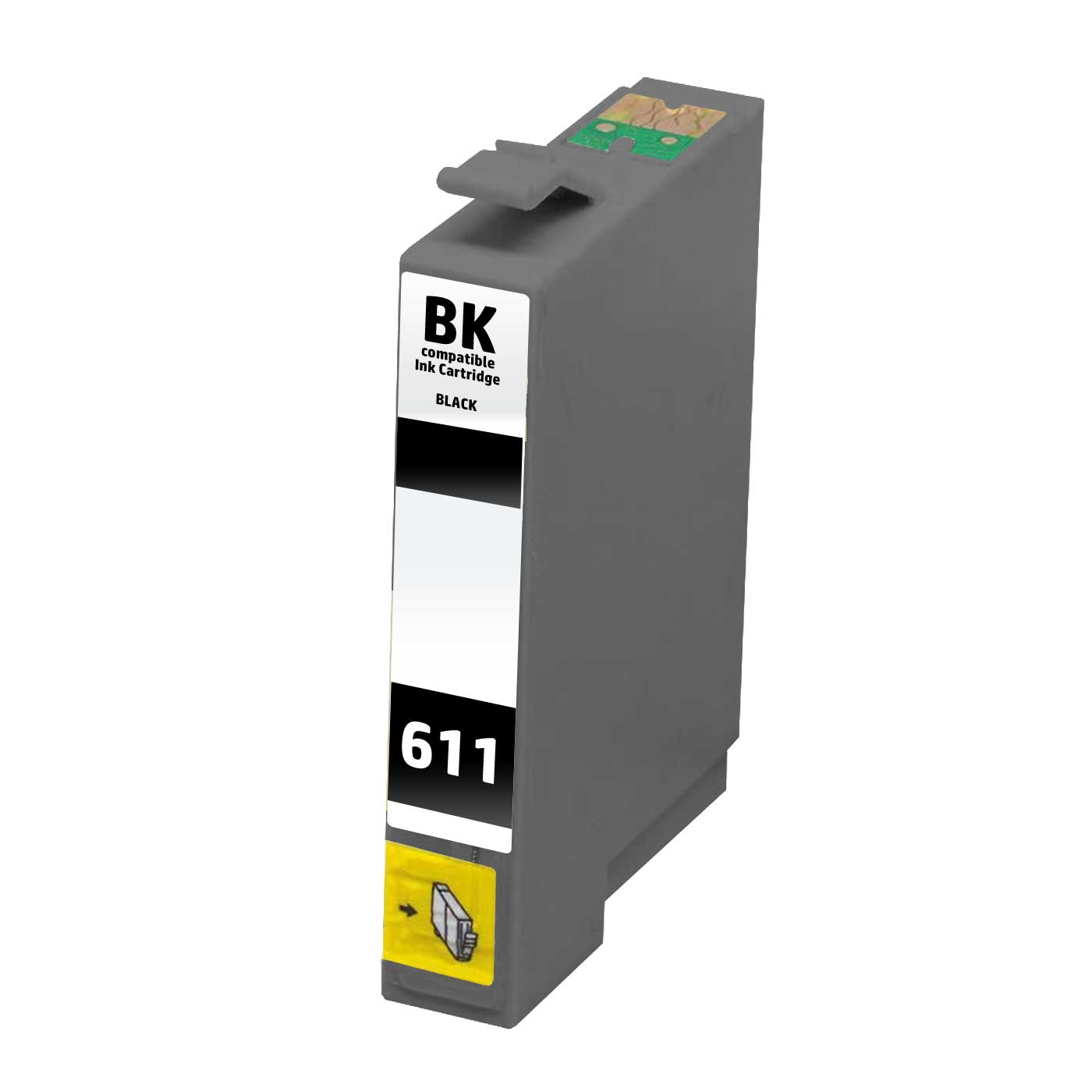 Alternativ zu Epson T0611 Druckerpatrone schwarz