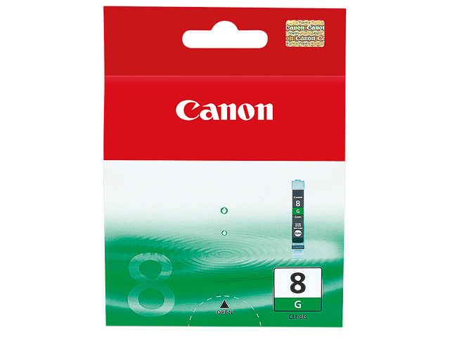 Original Canon CLI 8 G Patrone Grün 0627B001
