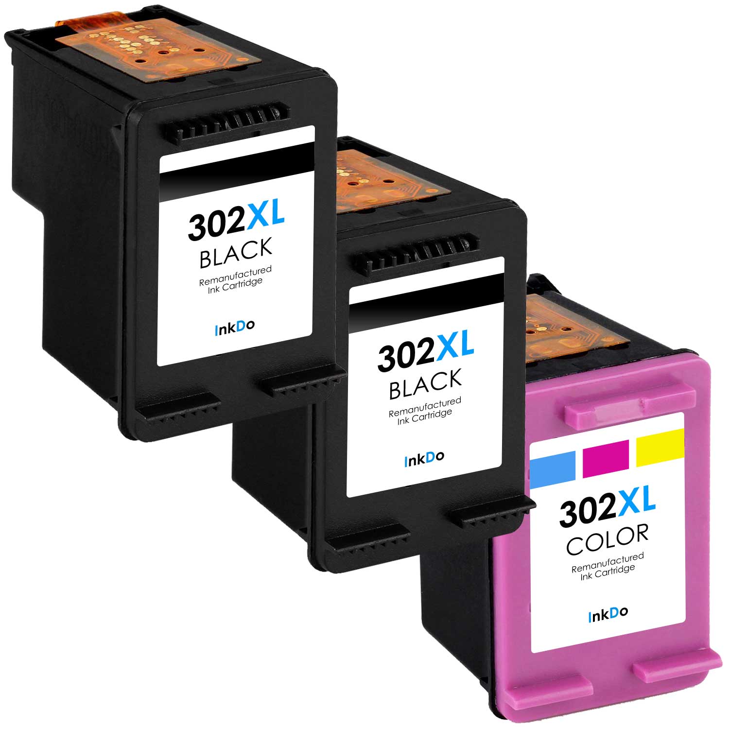 Alternativ zu HP 302XL Multipack 2x Schwarz 1x Color günstig