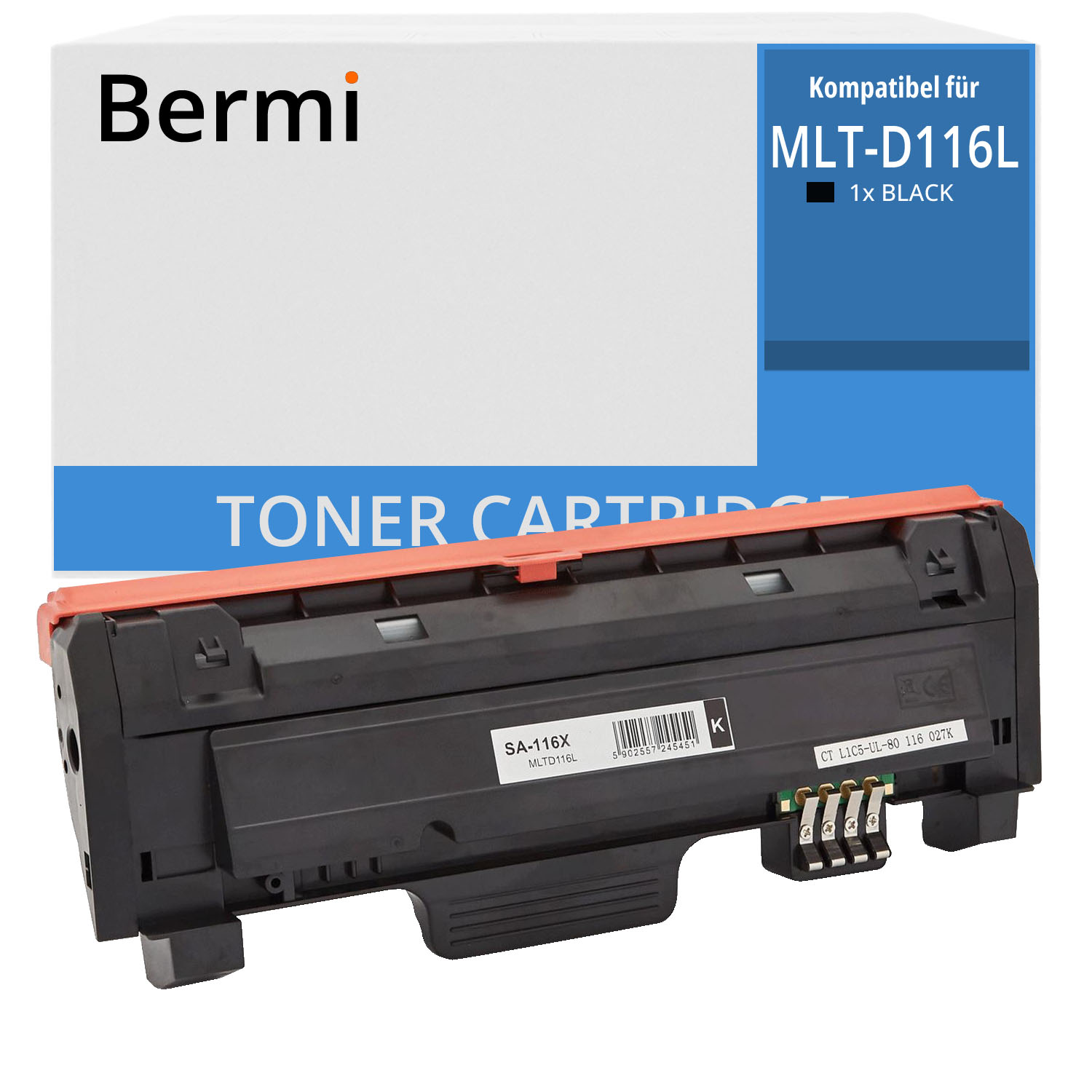 Alternativ zu Samsung MLT D116L Toner Schwarz 6.000 Seiten SU828A