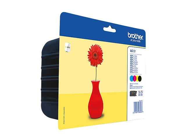 Original Brother LC-121 Value Pack