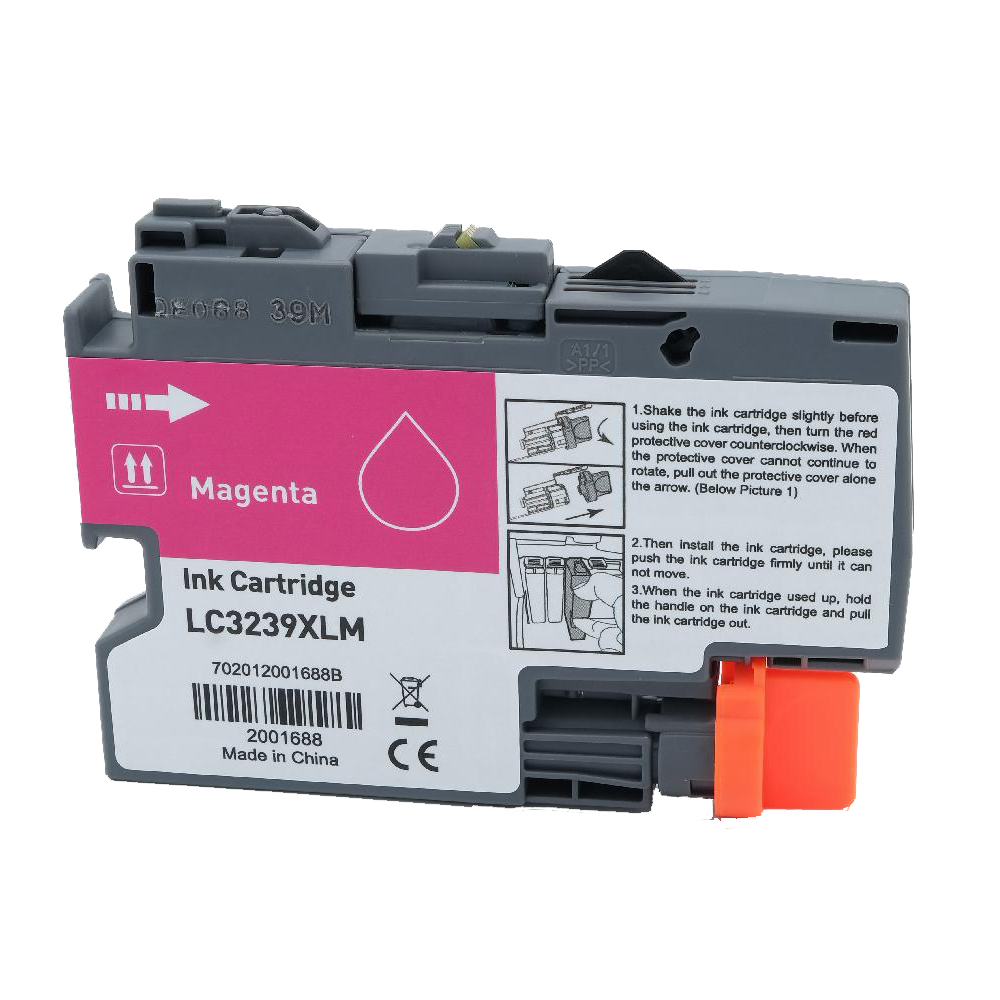 Alternativ zu Brother LC 3239 XL M Patrone Magenta