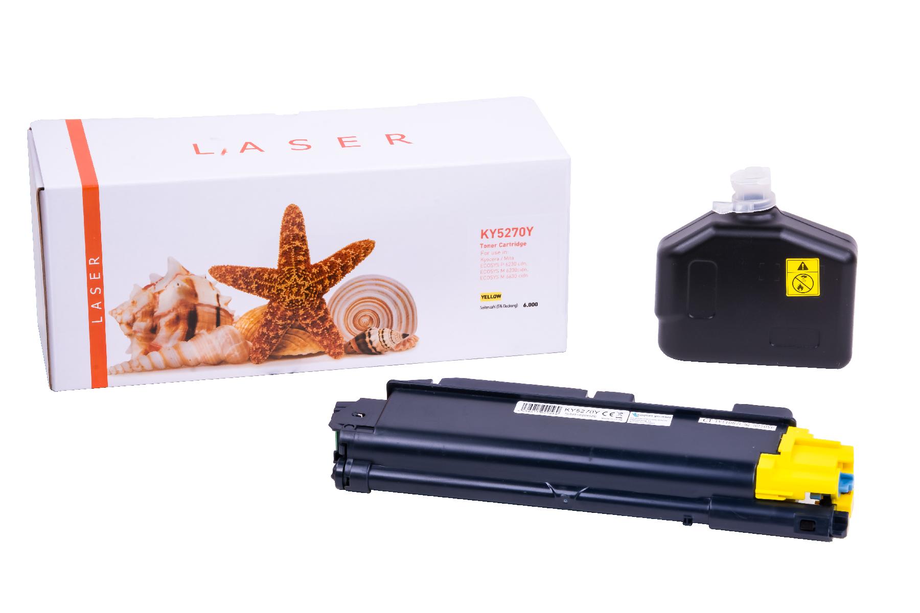 Alternativ zu Kyocera TK 5270 Y Toner Gelb