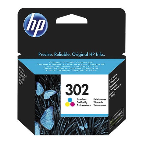 Original HP 302 / F6U65AE Druckerpatrone Color