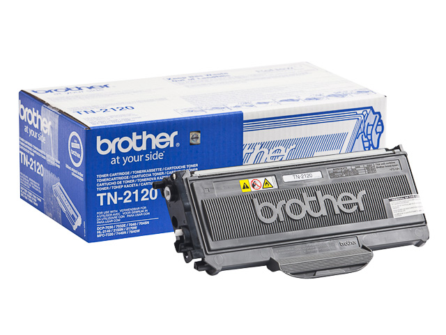 Original Brother TN 2120 Toner Schwarz 2.600 Seiten