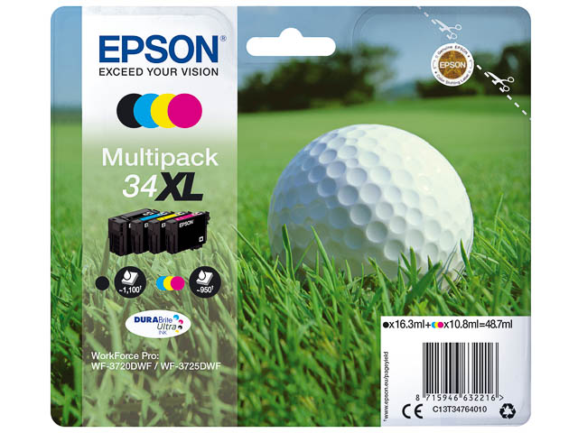 Original Epson 34XL Multipack T3476