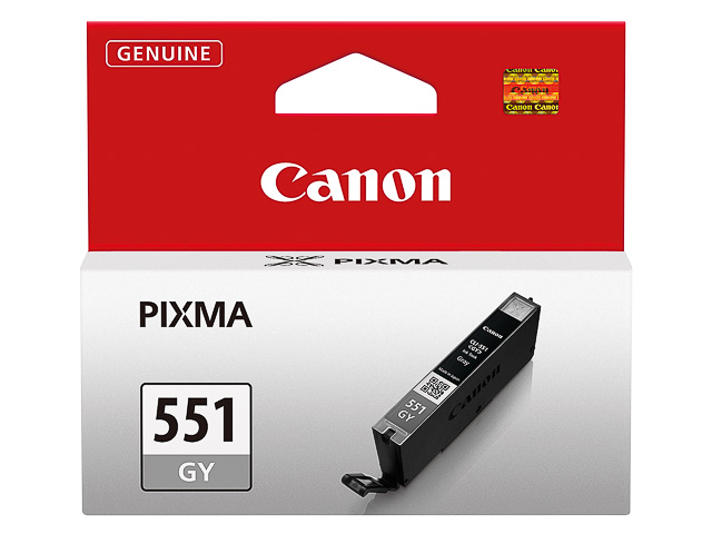 Original Canon CLI 551 GY Patrone Grau