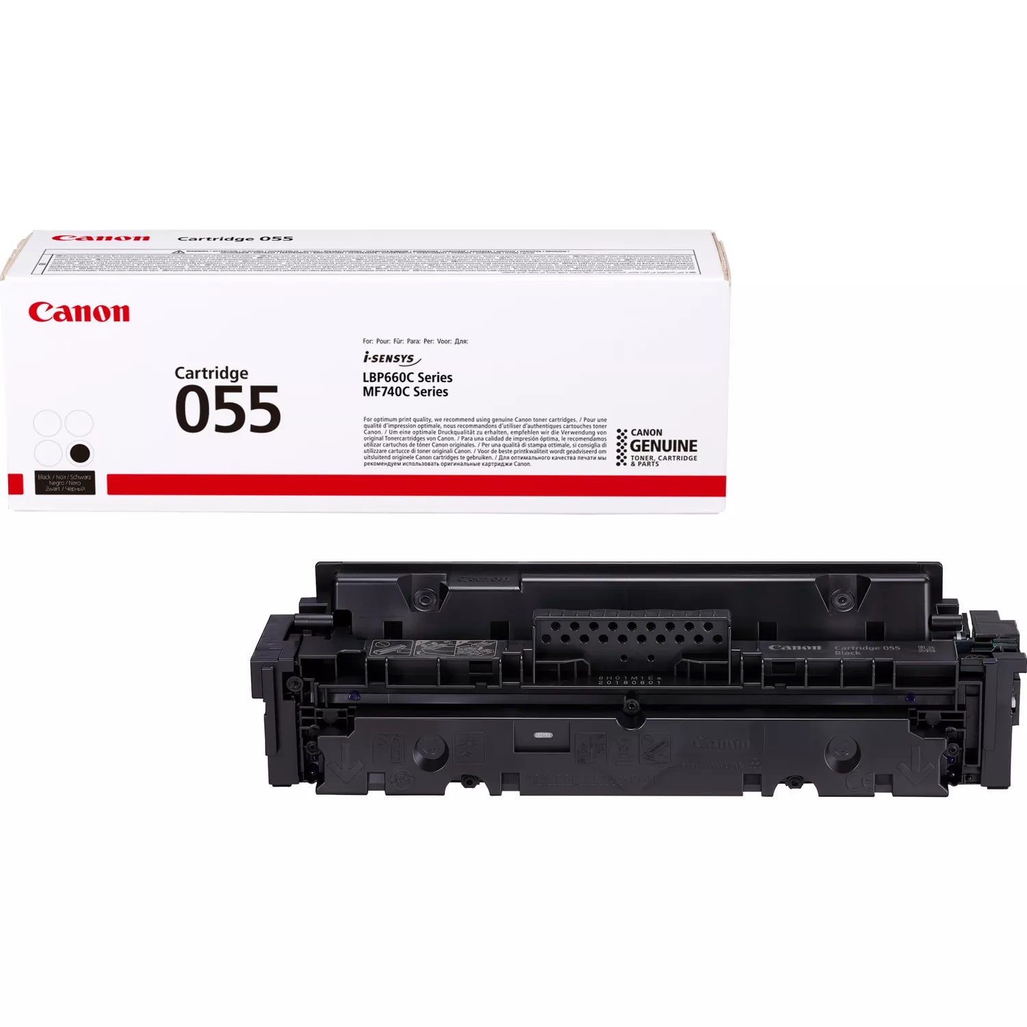 Original Canon 055 Toner Schwarz 2.300 Seiten