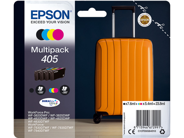Original Epson 405 Multipack 4-farbig T05G6