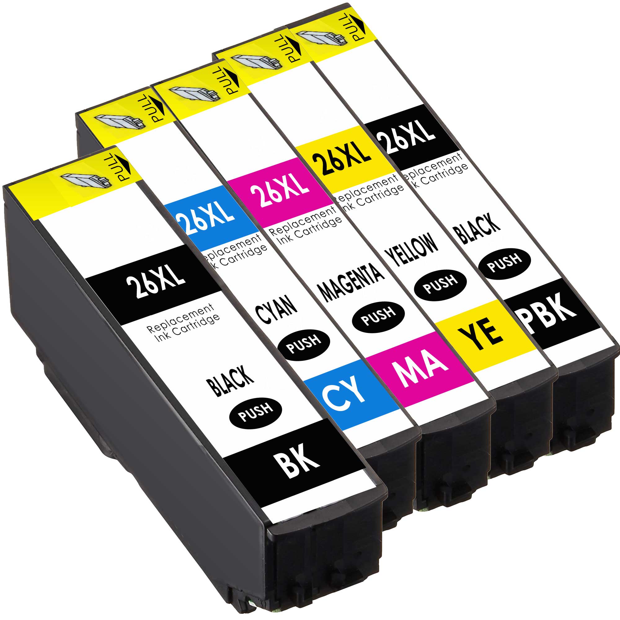 Alternativ zu Epson 26 XL Multipack 5-farbig T2636