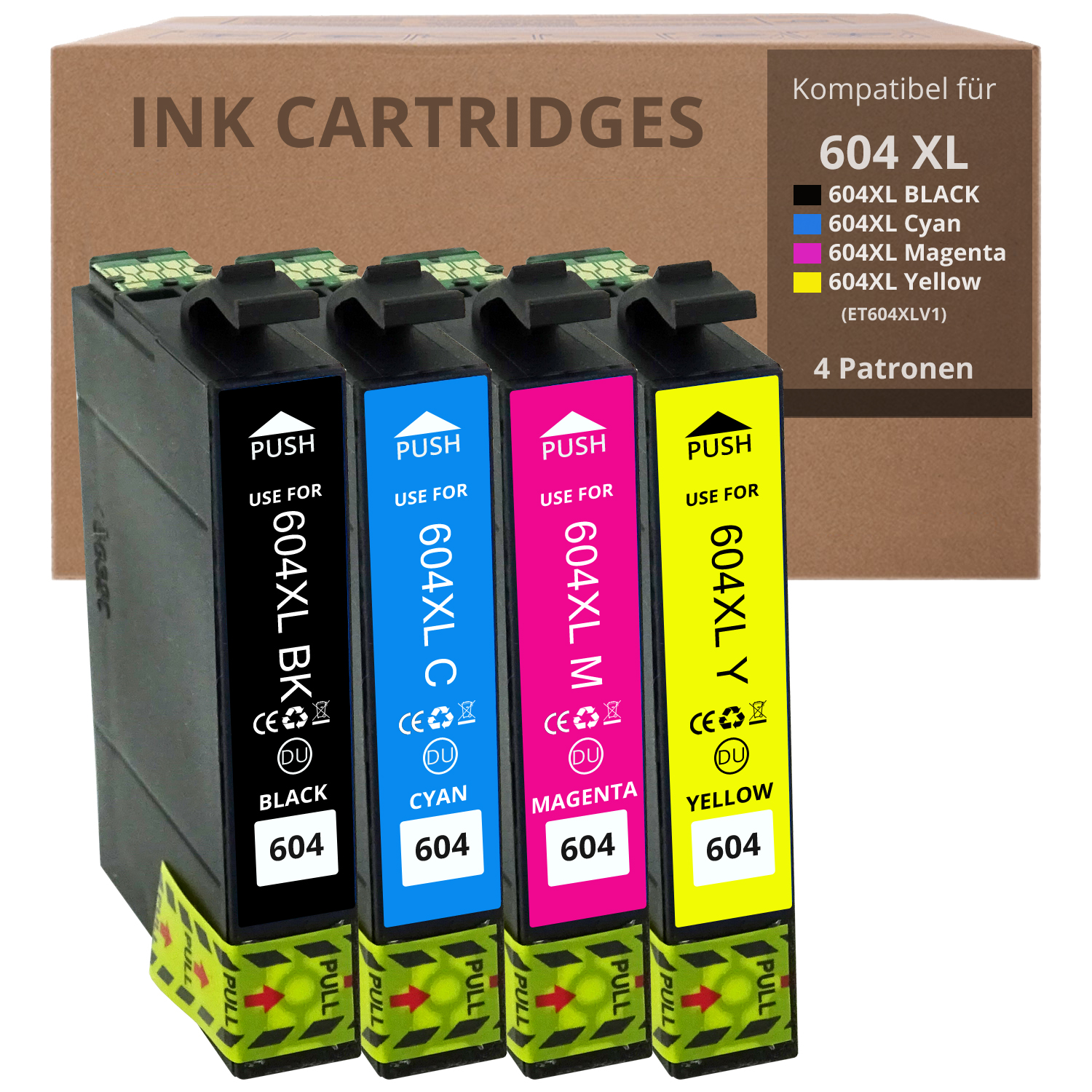 Alternativ zu Epson 604 XL Multipack T10H6 Ananas Patronen