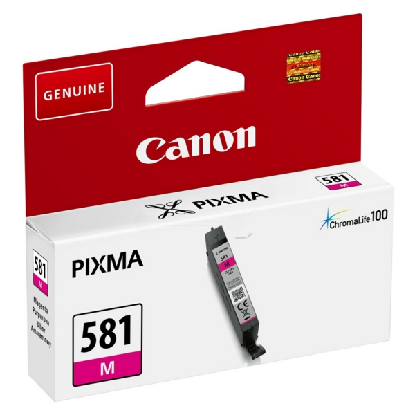 Original Canon CLI-581M Tintenpatrone Magenta 2104C001