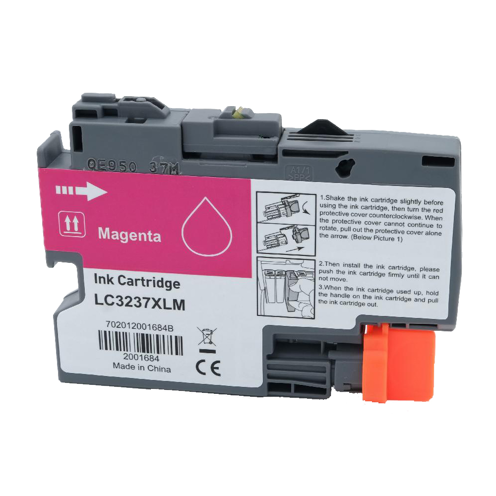 Alternativ zu Brother LC 3237 M Druckerpatrone Magenta