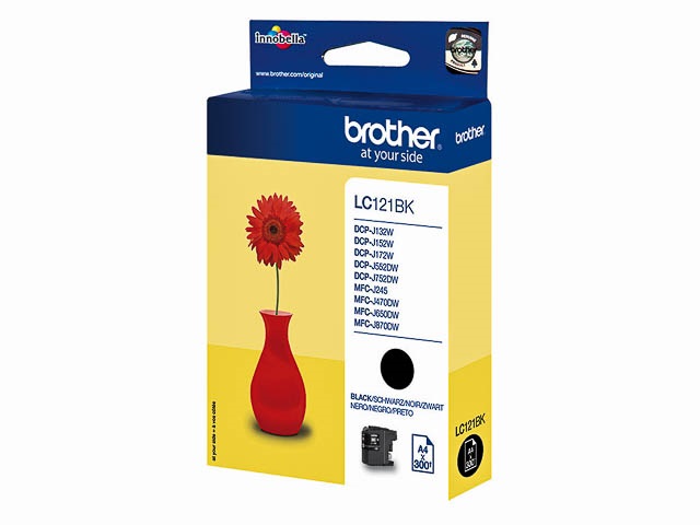 Original Brother LC-121BK Patrone Schwarz