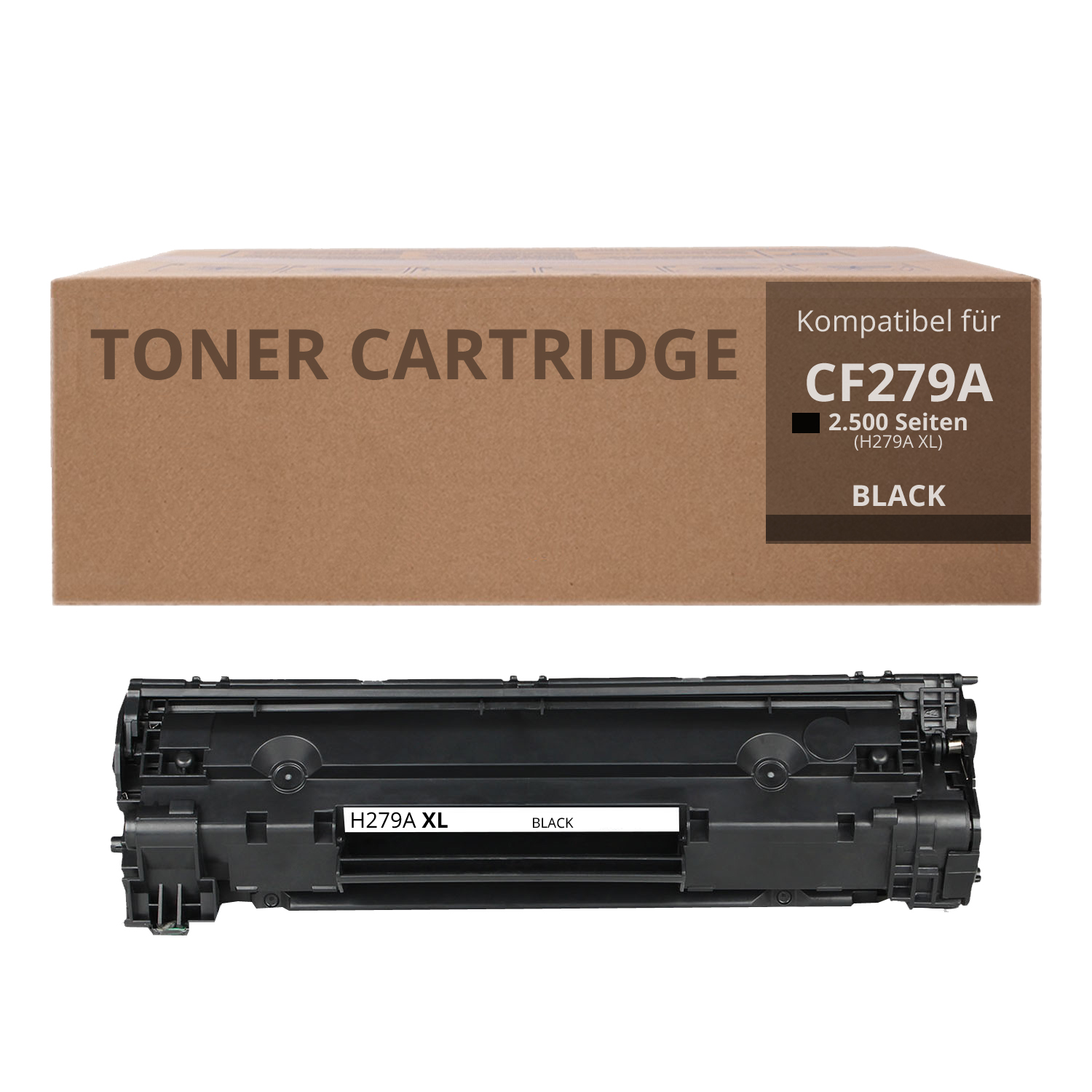 Alternativ zu HP 79A Toner XXL Schwarz 2.500 Seiten CF279A