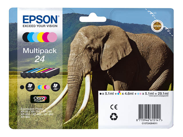 Original Epson 24 Multipack C13T24284011