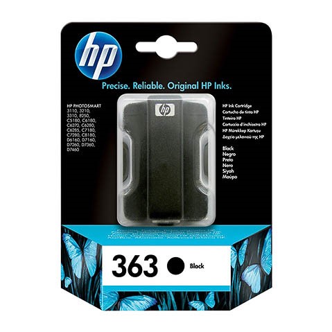 Original HP 363XL / C8721EE Druckerpatrone schwarz